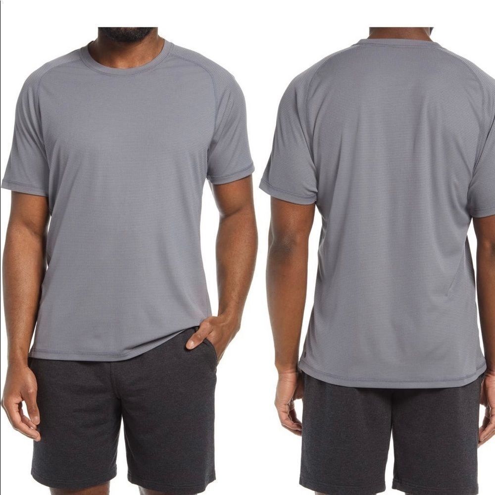 Men’s Zella grey short sleeved shirt M